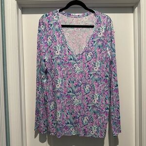 NWT Lilly Pulitzer knit PJ top